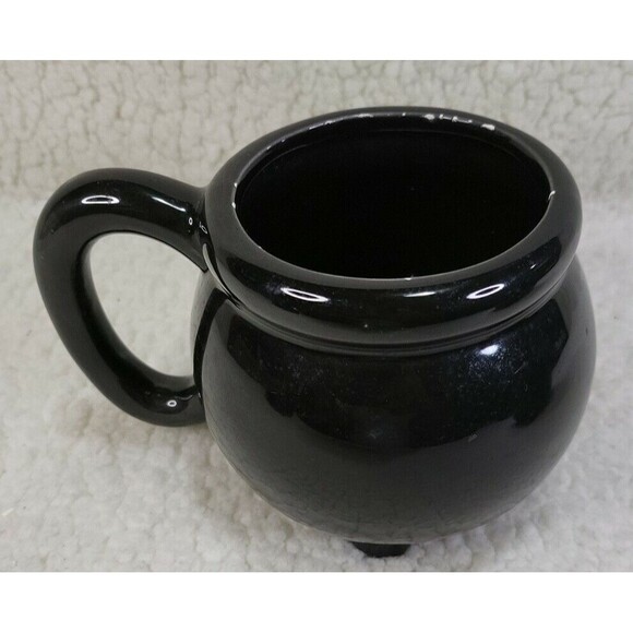 Silver Buffalo Warner Bros Harry Potter Hogwarts School Crest Cauldron Ceramic - Picture 4 of 4